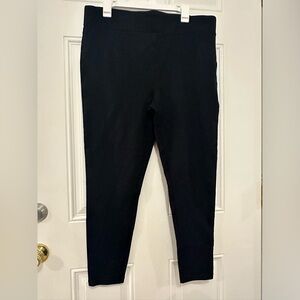 Loft Black Pull On Dress Pants